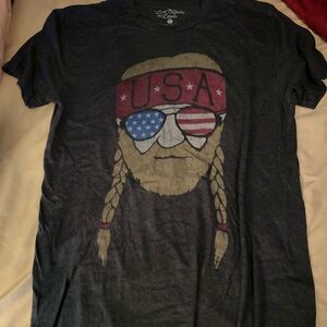 USA Graphic Tee - Black